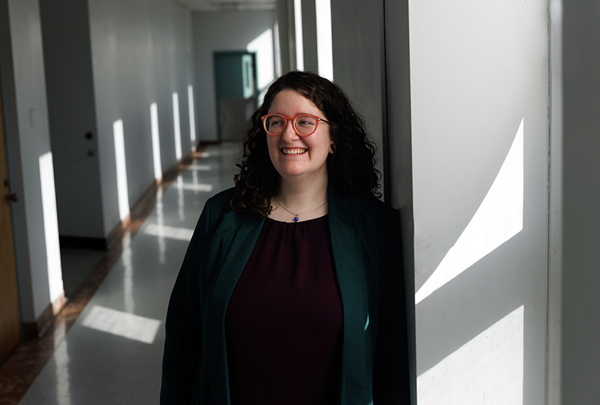 Marie-Eve Lefebvre at the Université de Montréal