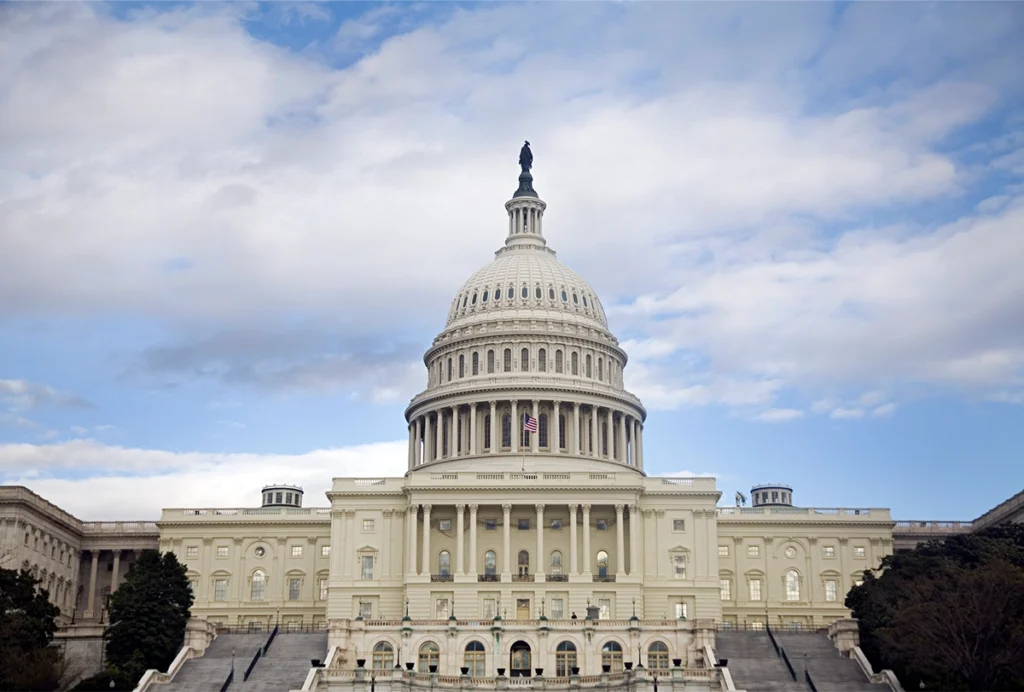 Photo of the U.S. Capitol Building.